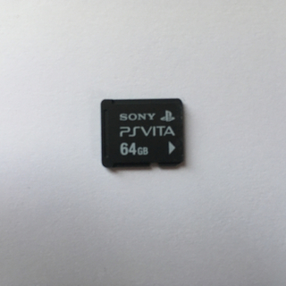 プレイステーションヴィータ(PlayStation Vita)のPSP VITA 64GB メモリーカード(家庭用ゲーム機本体)