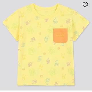 ユニクロ(UNIQLO)の『 新品 』 黄色 モンポケ ユニクロ(Tシャツ/カットソー)