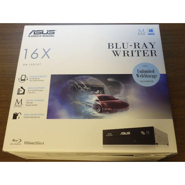 ASUS BW-16D1HT FW3.01 UHDフレンドリーブルーレイドライブ