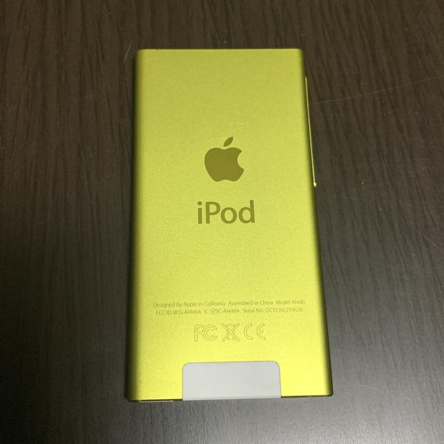 Apple - iPod nano第7世代16GB イエローゴールドの通販 by ショウ's ...