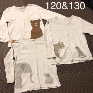 ムジルシリョウヒン(MUJI (無印良品))の無印良品 Tシャツ 120&130(Tシャツ/カットソー)