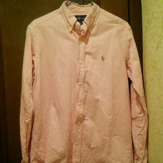 ラルフローレン(Ralph Lauren)のボタンダウンシャツ ピンク(シャツ/ブラウス(長袖/七分))