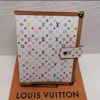 ルイヴィトン(LOUIS VUITTON)の値下げ 激レア!! ヴィトン マルチカラー アジェンダgm 手帳 カバー(その他)