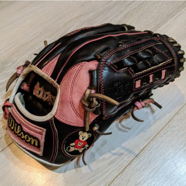 直販特注品 希少 ウィルソン ベア 軟式 内野 - laboreocupacional.com.br