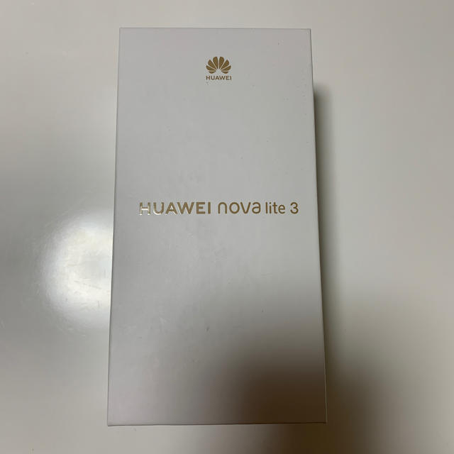 Huawei nova lite3 新品未開封 コーラルレッド