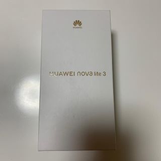 アンドロイド(ANDROID)のHuawei nova lite3 新品未開封 コーラルレッド(スマートフォン本体)