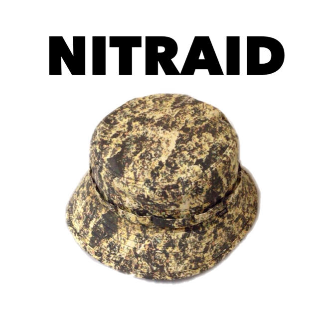 nitraid(ナイトレイド)のNITRAID リアルウィード ハット RW柄 ナイトレイド  バケットハット メンズの帽子(ハット)の商品写真