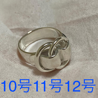 エルメス(Hermes)の新品仕上げ　エルメス　ドゥザノー　リング　指輪　シルバー(リング(指輪))