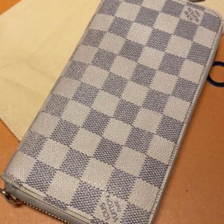 ルイヴィトン(LOUIS VUITTON)のルイヴィトン　ダミエ　アズール　ジッピーウォレット(長財布)