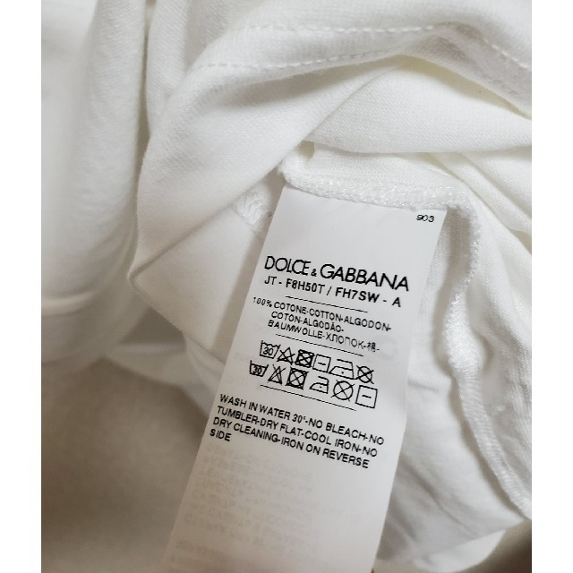 DOLCE&GABBANA(ドルチェアンドガッバーナ)のTシャツ　DOLCE&GABBANA　sale！ レディースのトップス(Tシャツ(半袖/袖なし))の商品写真