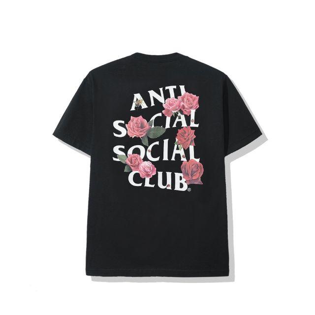 Smells Bad Black Tee アンチソーシャル Tシャツ M バラ