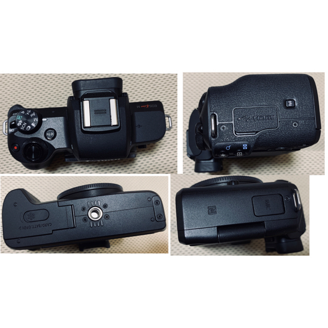 Canon EOS KISS M 本体、15-45mm、22mmレンズ 予備電池 | www