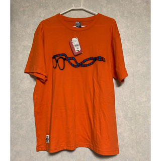 チャムス(CHUMS)のCHUMA Tシャツ　オレンジ　XL(Tシャツ/カットソー(半袖/袖なし))