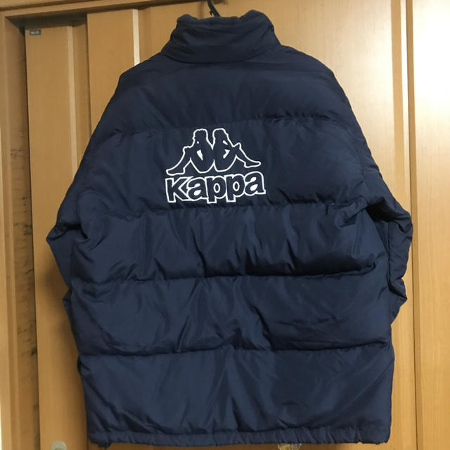 Kappa(カッパ)の激レア　カッパ　kappa ヌプシ　ダウンジャケット　デカロゴ メンズのジャケット/アウター(ダウンジャケット)の商品写真