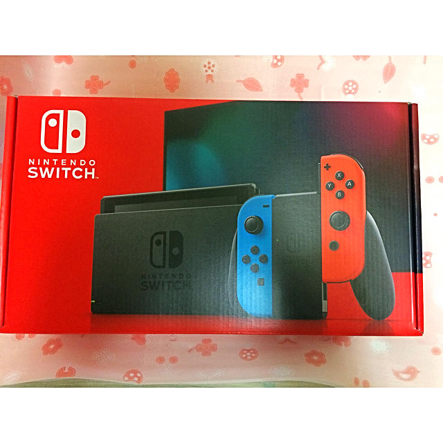 新品未開封 Nintendo Switch 新型本体 ネオンブルー/レッド家庭用ゲーム機本体