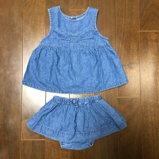 ベベ(BeBe)のBebe ベビー デニム セットアップ(その他)