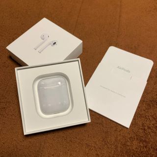 アップル(Apple)の【中古】Apple Airpods 第1世代 MMEF2J/A 箱付き (ヘッドフォン/イヤフォン)