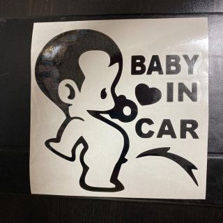 ステッカー　Baby in car(その他)