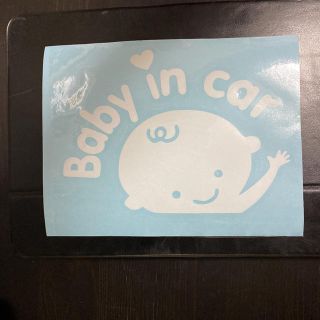 ステッカー　Baby in car(その他)