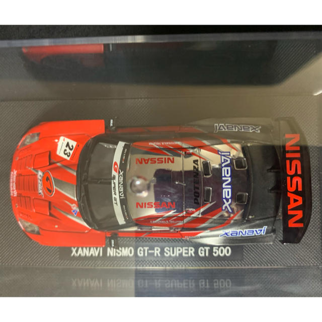 日産(ニッサン)のミニカー 1/43 EBBRO NISSAN GT-R SUPER GT 500 エンタメ/ホビーのおもちゃ/ぬいぐるみ(ミニカー)の商品写真