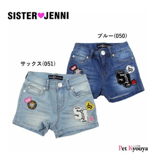 ジェニィ(JENNI)のSISTER JENNI デニム ショートパンツ 130(パンツ/スパッツ)