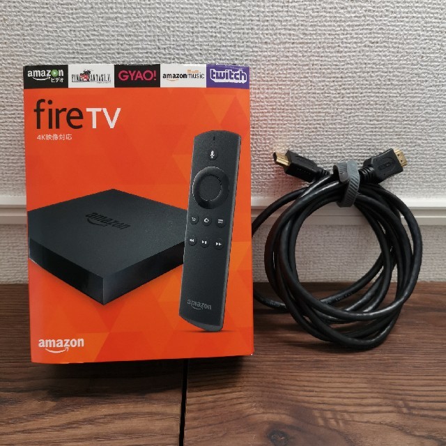 fire TV 4K対応　HDMI ケーブル付き(2m)