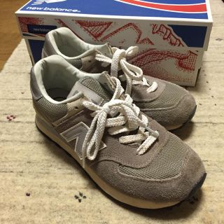 ニューバランス(New Balance)のニューバランス574クラシックグレー(スニーカー)