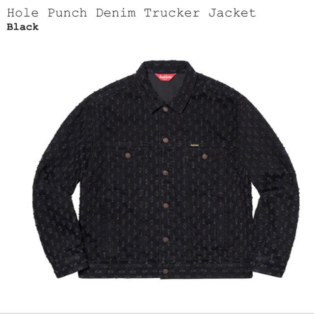 Supreme Hole Punch Denim Trucker Jacket