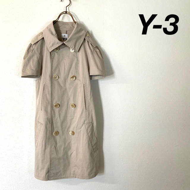 【美品】限定品 Y-3 YOHJI YAMAMOTO ハーフ デザインコート
