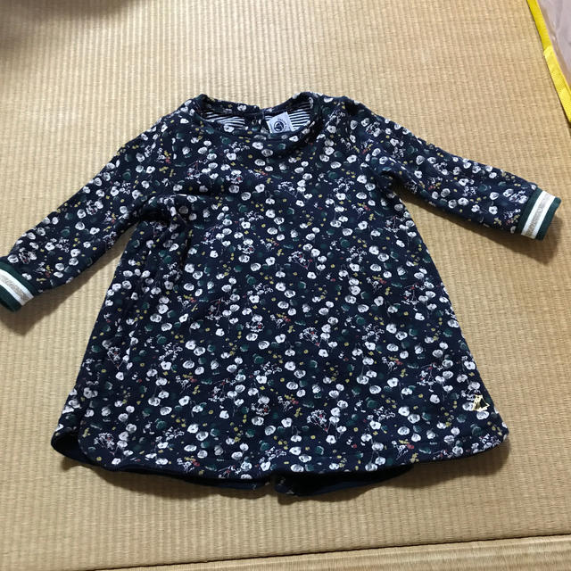 PETIT BATEAU(プチバトー)のプチバトー　ワンピース キッズ/ベビー/マタニティのベビー服(~85cm)(ワンピース)の商品写真