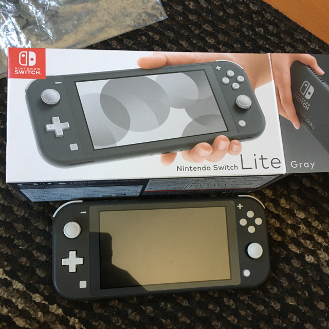 Nintendo Switch Lite グレー 品