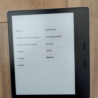 kindle oasis(電子ブックリーダー)