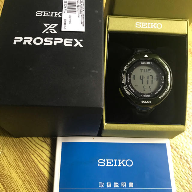 CITIZEN(シチズン)のSEIKO PROSPEX. SBEB005 メンズの時計(腕時計(デジタル))の商品写真