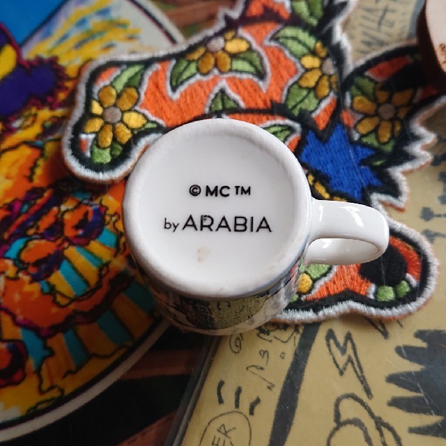 ARABIA(アラビア)のアラビア ミニチュアマグカップ オーナメント インテリア/住まい/日用品のキッチン/食器(食器)の商品写真