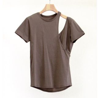 トゥデイフル(TODAYFUL)のlittele suzie アシンメトリーレイヤード Tシャツ(Tシャツ(半袖/袖なし))