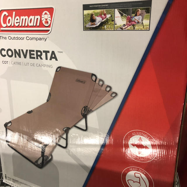 Coleman(コールマン)のコールマン  コンバーターコット スポーツ/アウトドアのアウトドア(寝袋/寝具)の商品写真