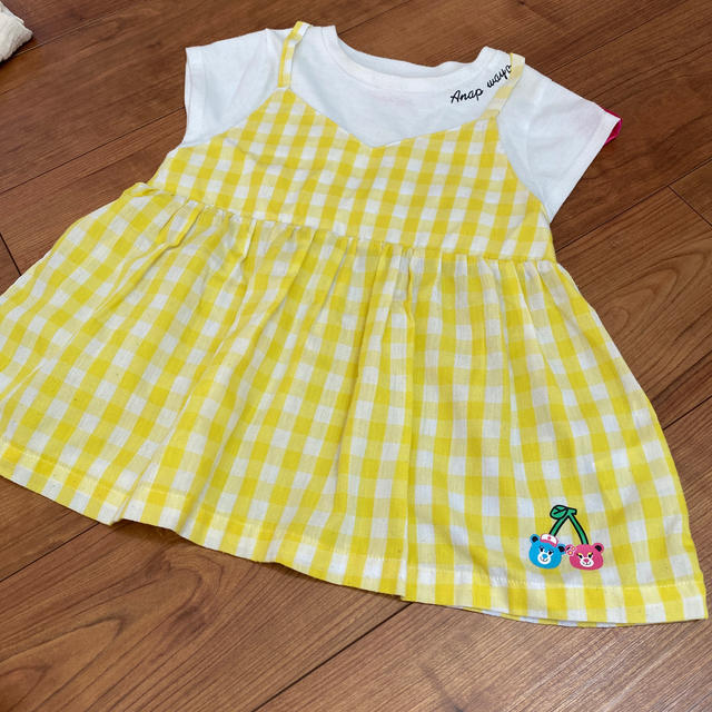 ANAP Kids(アナップキッズ)の120   チュニック  アナップ　ANAP キッズ/ベビー/マタニティのキッズ服女の子用(90cm~)(Tシャツ/カットソー)の商品写真