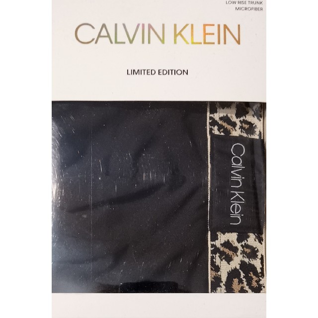 Calvin Klein(カルバンクライン)のカルバンクライン　新品　メンズ　ボクサーパンツ(ブラック/ブラウンM) メンズのアンダーウェア(ボクサーパンツ)の商品写真
