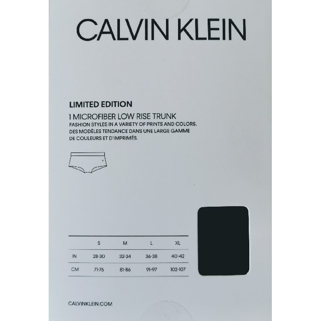 Calvin Klein(カルバンクライン)のカルバンクライン　新品　メンズ　ボクサーパンツ(ブラック/ブラウンM) メンズのアンダーウェア(ボクサーパンツ)の商品写真