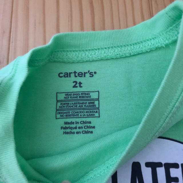 carter's(カーターズ)のcarter’s半袖パジャマ　サイズ2T キッズ/ベビー/マタニティのベビー服(~85cm)(パジャマ)の商品写真