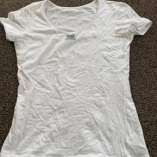 ドルチェアンドガッバーナ(DOLCE&GABBANA)のドルチェアンドガッパーナ白Tシャツ(Tシャツ(半袖/袖なし))