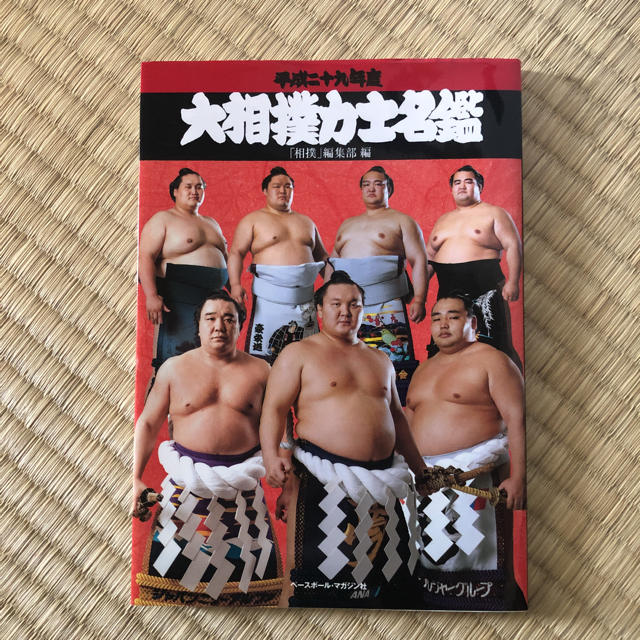 大相撲力士名鑑 平成29年度 スポーツ/アウトドアのスポーツ/アウトドア その他(相撲/武道)の商品写真