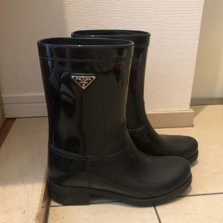 プラダ　PRADA レインブーツ　長靴