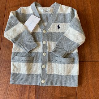 ラルフローレン(Ralph Lauren)のラルフローレン新品タグ付きカーディガン85センチ(カーディガン/ボレロ)