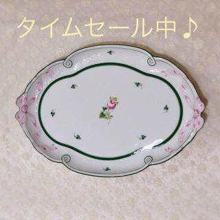 ヘレンド(Herend)のヘレンド　ウィーンの薔薇　パーティトレー☆(食器)