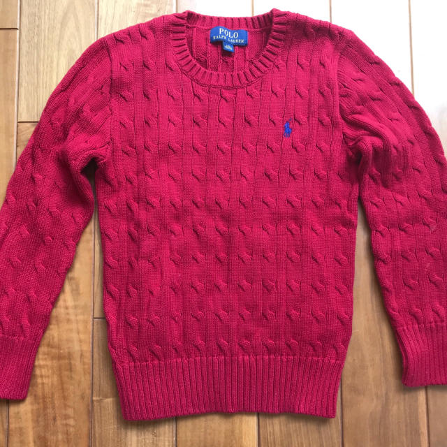 Ralph Lauren(ラルフローレン)のラルフローレン  子供用　ニット　140 キッズ/ベビー/マタニティのキッズ服男の子用(90cm~)(ニット)の商品写真