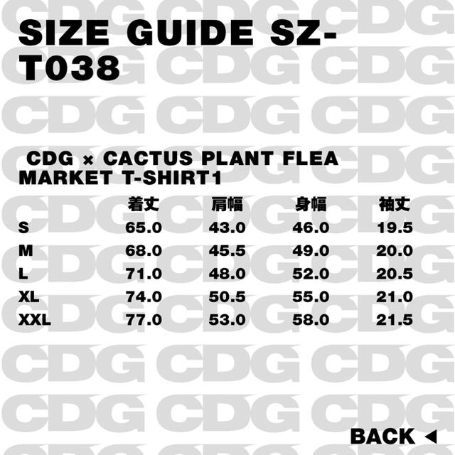 CDG × CACTUS PLANT FLEA MARKET T-SHIRT1