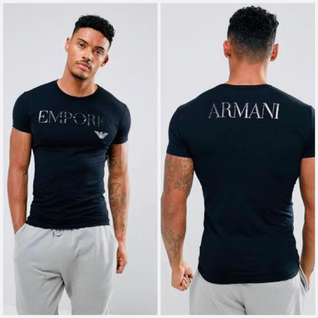 Emporio Armani(エンポリオアルマーニ)のエンポリオアルマーニEMPORIO ARMANI TシャツVネック半袖 メンズのトップス(Tシャツ/カットソー(半袖/袖なし))の商品写真