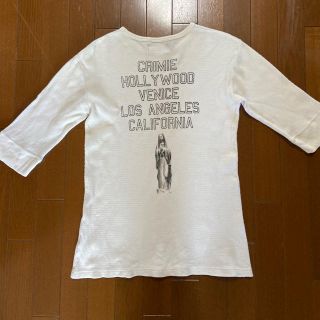 クライミー(CRIMIE)のCRIMIE クライミー マリア サーマルカットソー　Ｌ(Tシャツ/カットソー(半袖/袖なし))