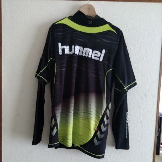 ヒュンメル(hummel)のみっきー様専用　hummel長袖インナー付き半袖Tシャツ2枚セット　Lサイズ(Tシャツ/カットソー(半袖/袖なし))